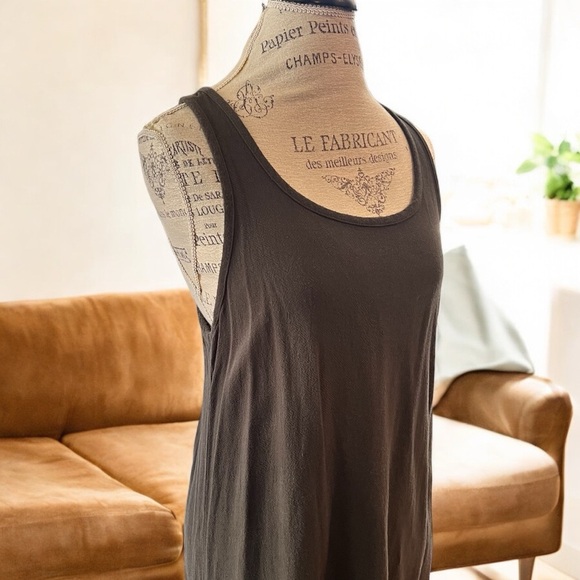 Hard Tail racer back grey dress. Great after yoga. For the beach. For the pool. - Picture 12 of 16